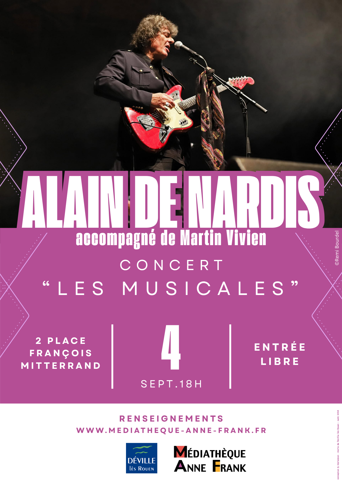 Concert, "Alain de Nardis et Martin Vivien" : Vendredi 4 septembre à 18h00